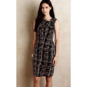 Anthropologie Byron Lars London Lights Sheath Dress $258